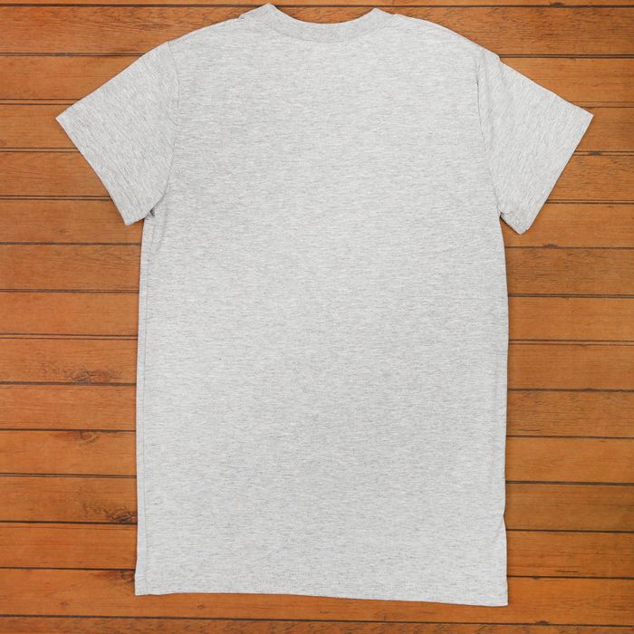 Футболка для мальчика, рост 146 см (76), цвет серый меланж (арт. Д 08299/1)