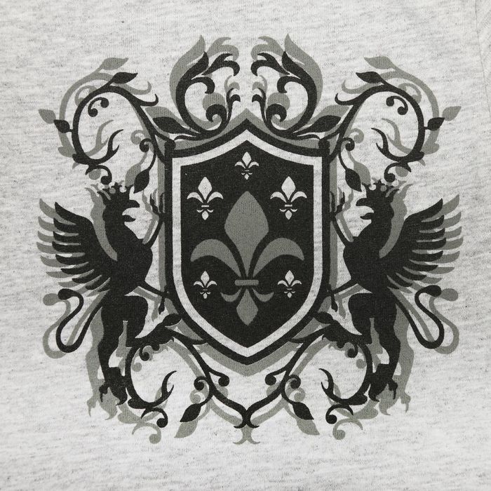 Футболка для мальчика, рост 146 см (76), цвет серый меланж (арт. Д 08299/1)