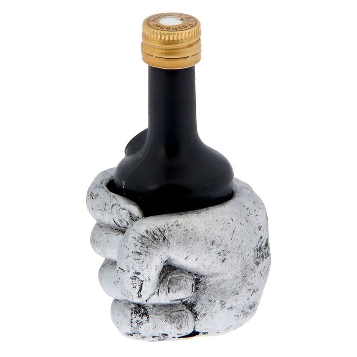 Ароматизатор в авто кулак под серебро, волна свежести