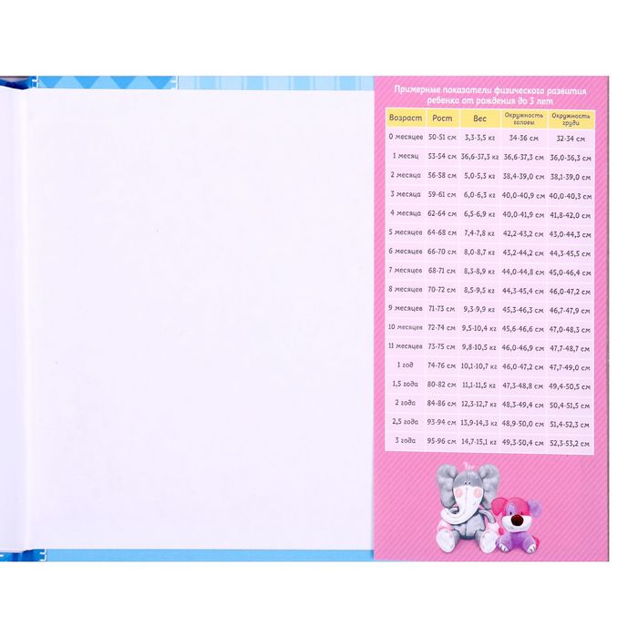 Обложка для медицинской карты "Зайчик"