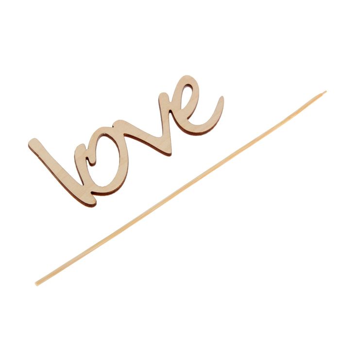 Топпер "Любовь", 15 см