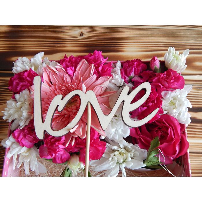 Топпер "Любовь", 15 см