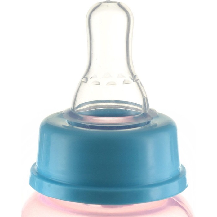 Бутылочка для кормления эргономичной формы, 125 мл, от 0 мес., цвета МИКС