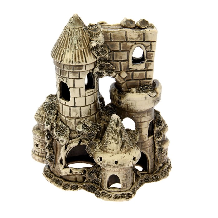 Декорации для аквариума "Крепость с тремя башнями"