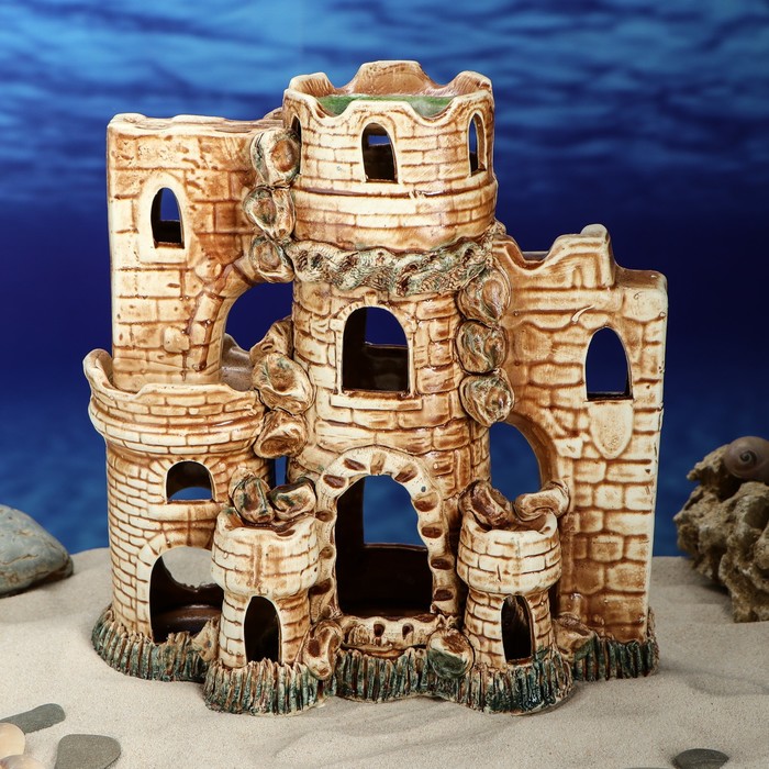 Декорации для аквариума "Четыре башни"