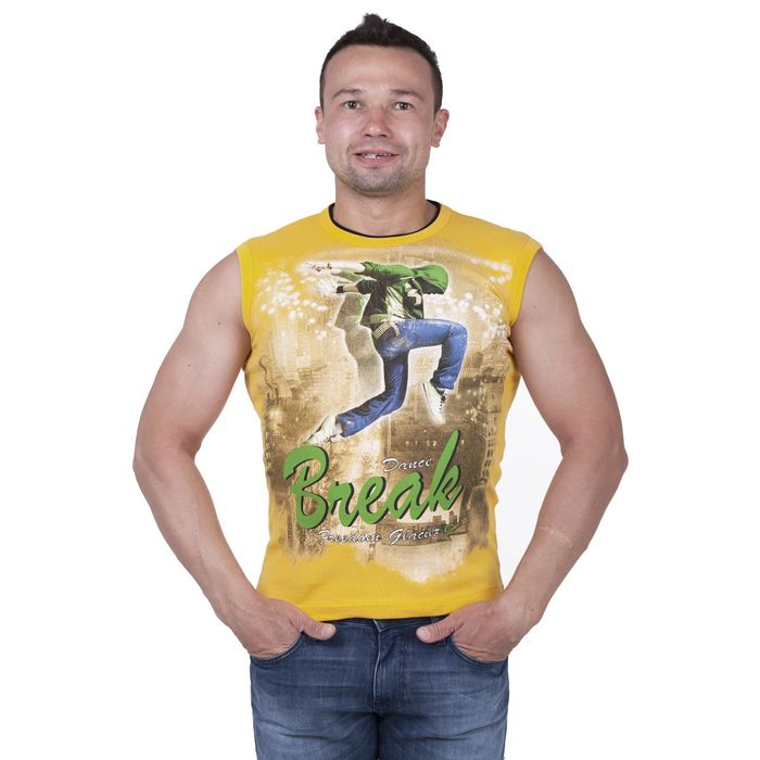 Майка мужская арт.0350, цвет жёлтый, р-р L