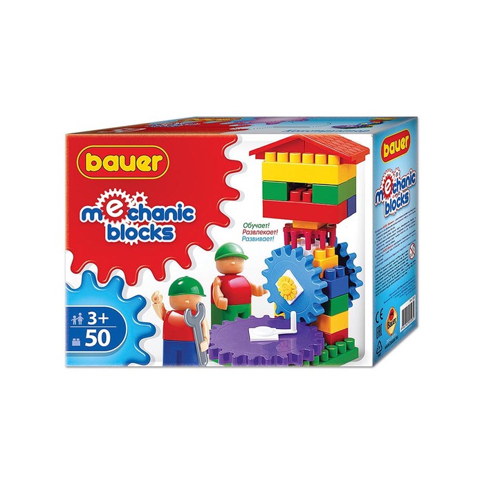Конструктор Mechanic, 50 деталей