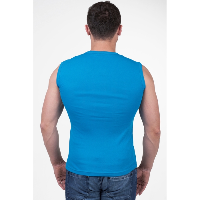 Майка мужская арт.0351, цвет бирюзовый, р-р L