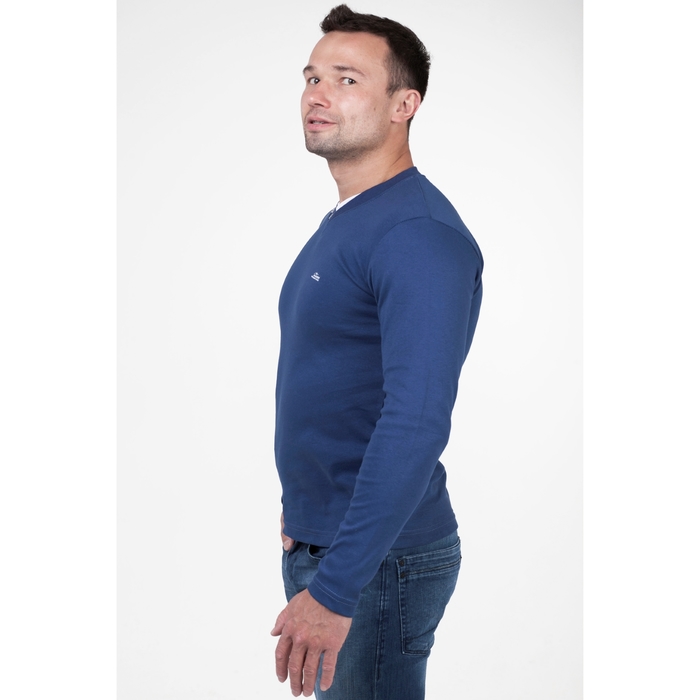 Джемпер мужской арт.0731, цвет джинс, р-р L