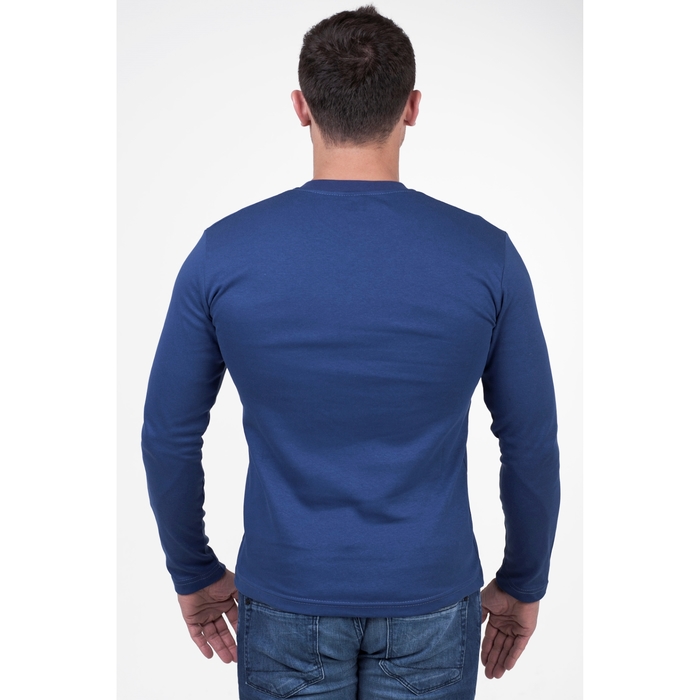 Джемпер мужской арт.0731, цвет джинс, р-р L