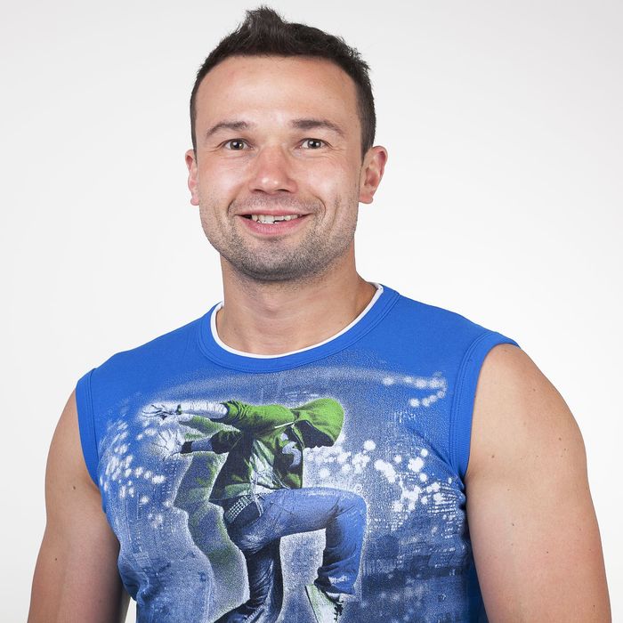 Майка мужская арт.0350, цвет василёк, р-р XL