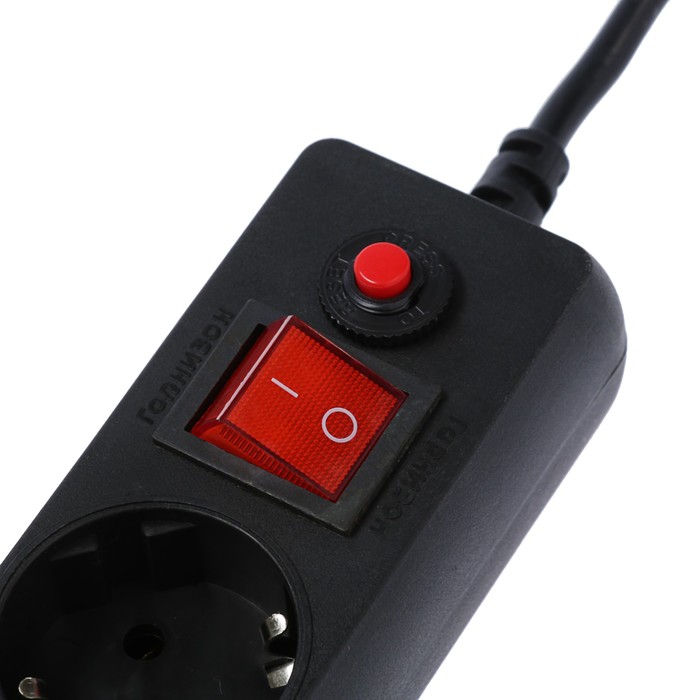 Сетевой фильтр "Гарнизон" ЕНLB-5, 1.4 м, 5 розеток, черный