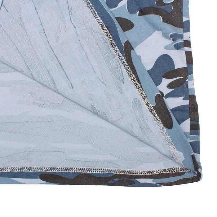 Майка мужская, размер 50, цвет серый камуфляж