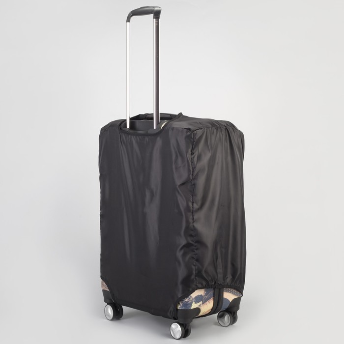 Чехол защитный для чемодана 62х42х28 см, средний, 24", цвет чёрный