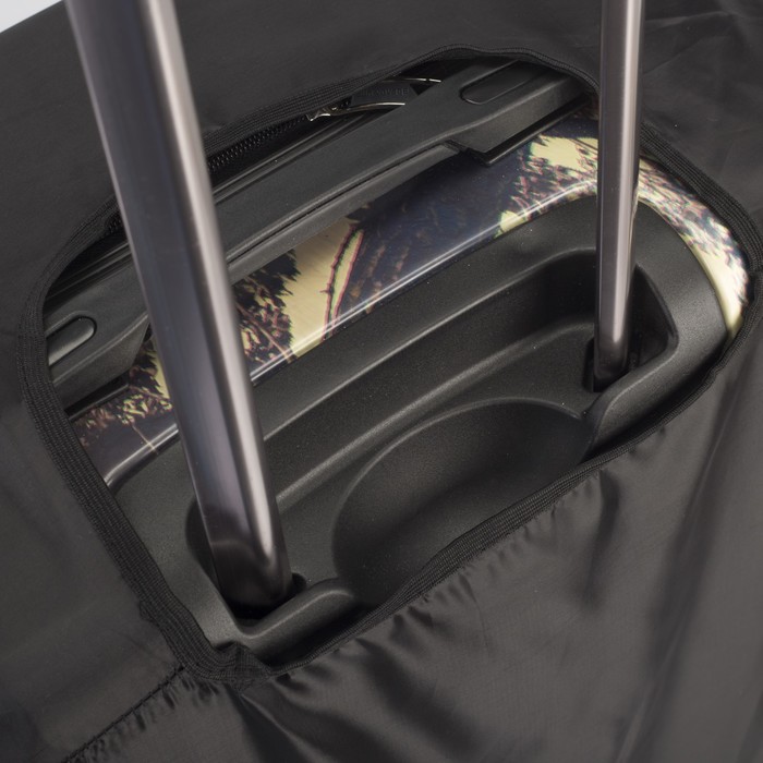 Чехол защитный для чемодана 62х42х28 см, средний, 24", цвет чёрный