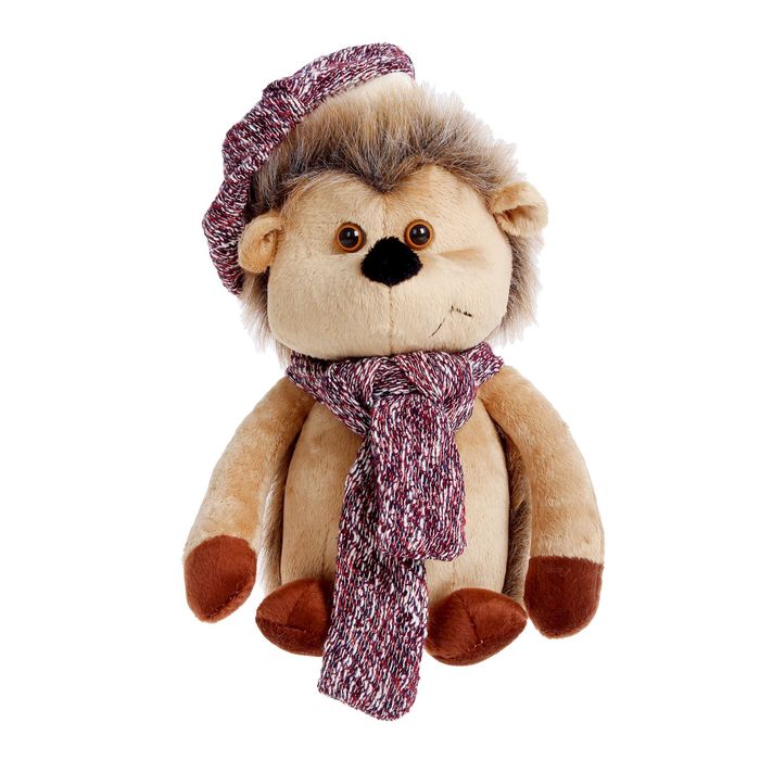 Мягкая игрушка "Ёжик в берете"