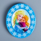 Магнит на открытке "С Днем Рождения!", Холодное сердце