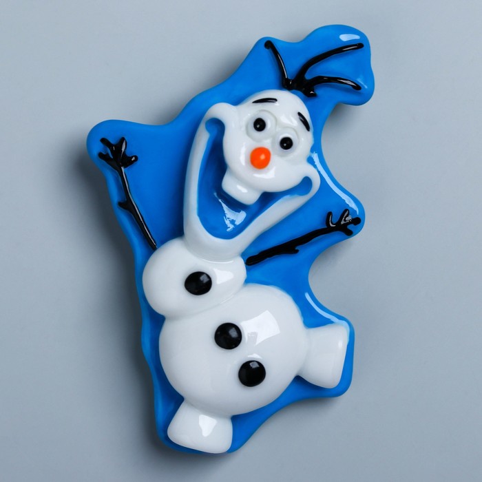 Открытка с магнитом "С Днем Рождения. Олаф", Холодное сердце