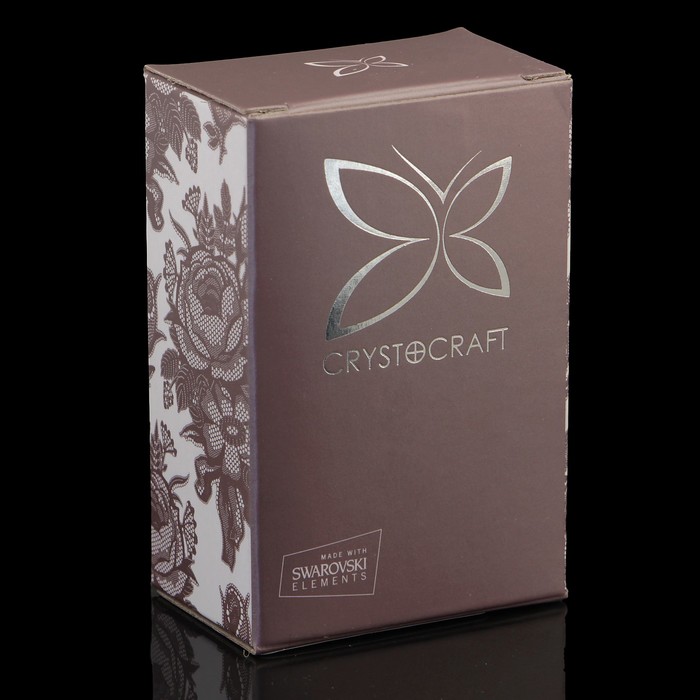 Сувенир «Крест», с хрусталиками Сваровски, 4,5 см