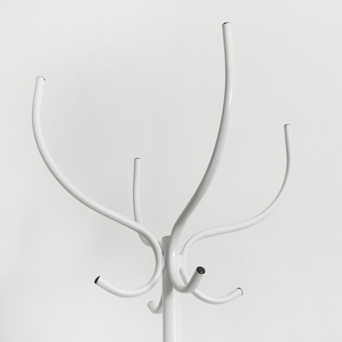 Вешалка напольная "Сборная" 2,0 м, цвет белый