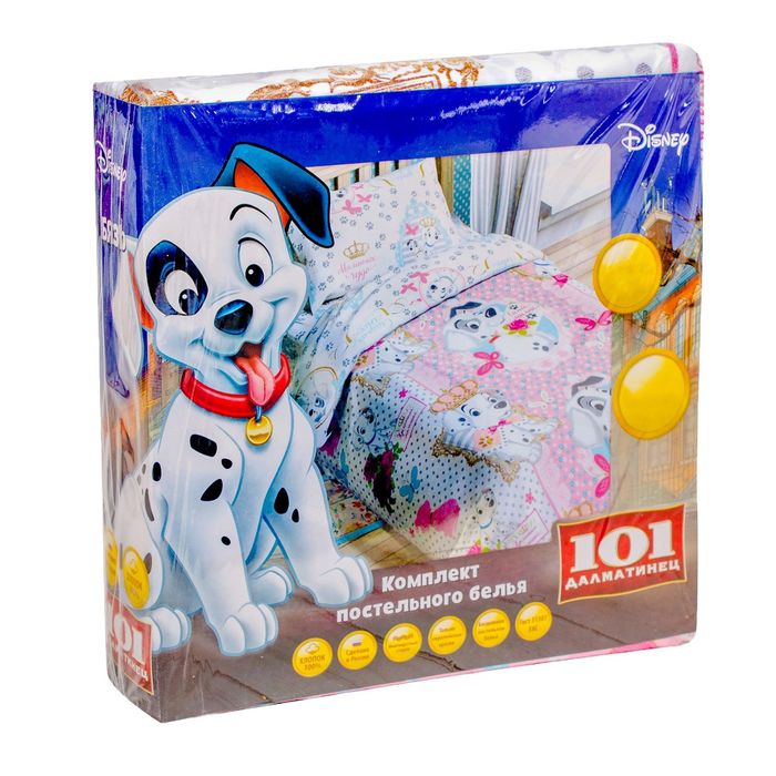 Постельное бельё 1,5 сп "Маленькое чудо" , размер 143х215 см, 150х214 см, 50х70 см -1 шт., 100% хлопок, бязь 125 г/м2