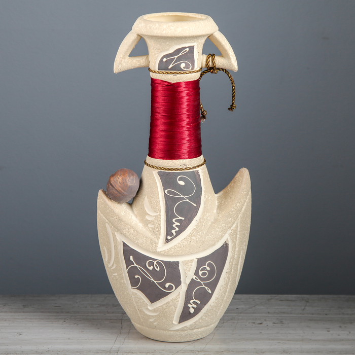 Ваза "Альф" шамот, микс