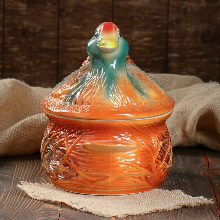 Жаровня "Гнездо" цветной, 3 л