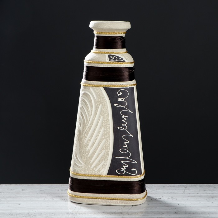 Ваза "Квадрик" шамот, микс