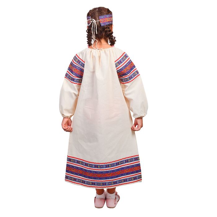 Платье "Василиса", рост 110-116 см, цвета МИКС