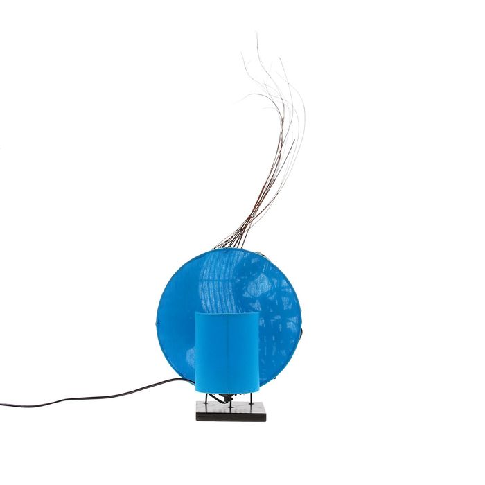 Светильник "Инь-Ян" голубой