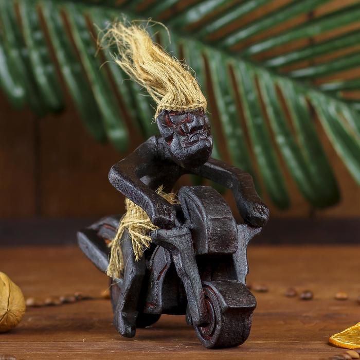 Сувенир "Абориген на байке"