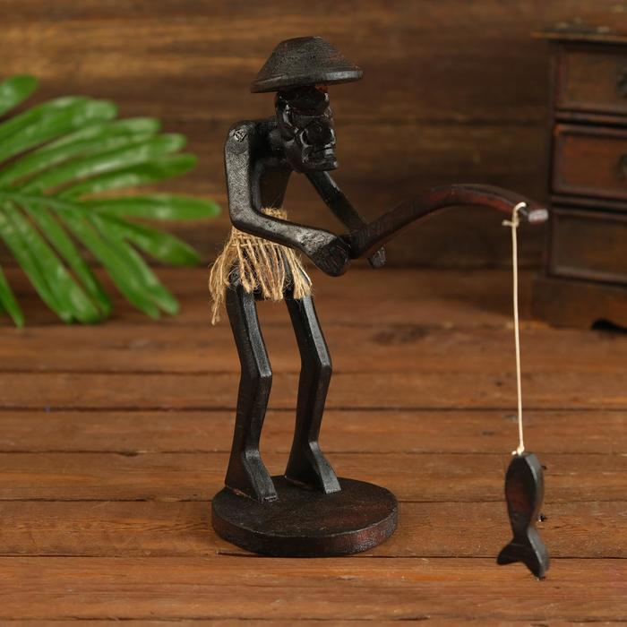 Сувенир "Абориген-рыбак"