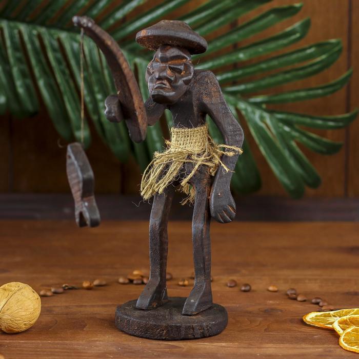 Сувенир "Абориген-рыбак"