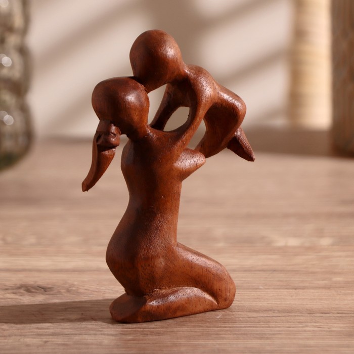 Сувенир дерево "Счастье в руках" 10х6х2 см