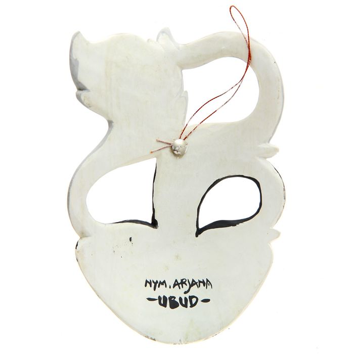 Маска авторская роспись, серая