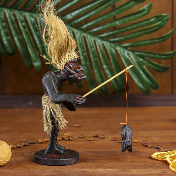 Сувенир "Абориген-рыбак"