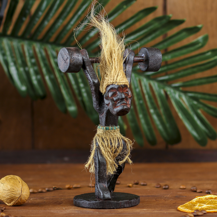 Сувенир &quot;Абориген-штангист&quot;