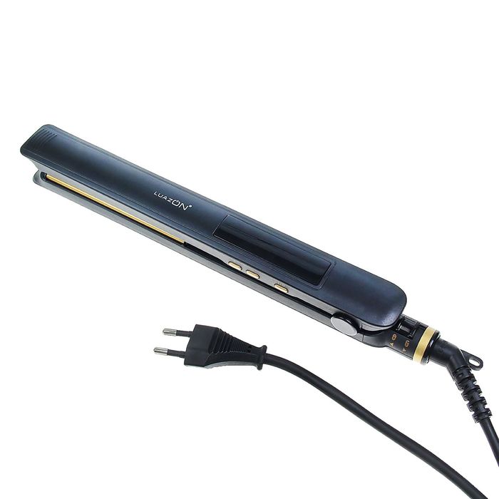 Выпрямитель LuazON LW-15, 50 Вт, LED-дисплей, керамические пластины, чёрный