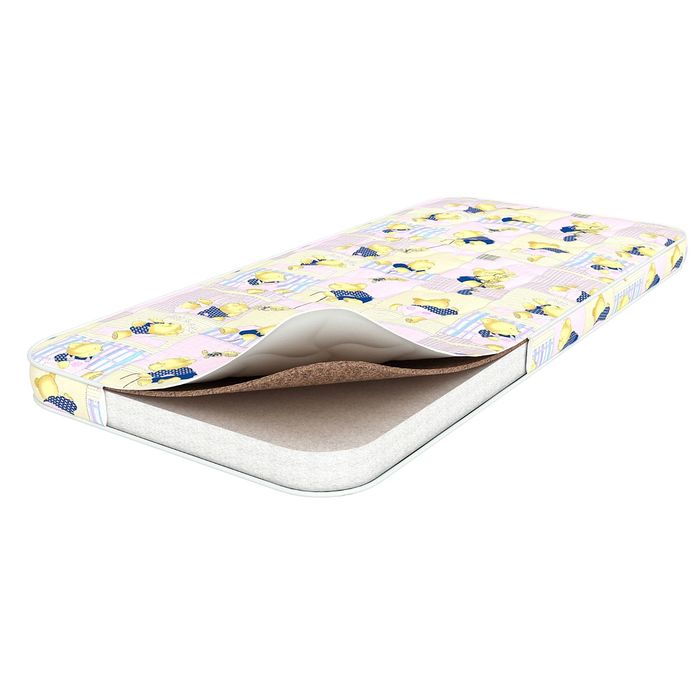 Детский матрас Dreamers Adventure (Приключение) 120х60х9 см, двусторонний, чехол на молнии