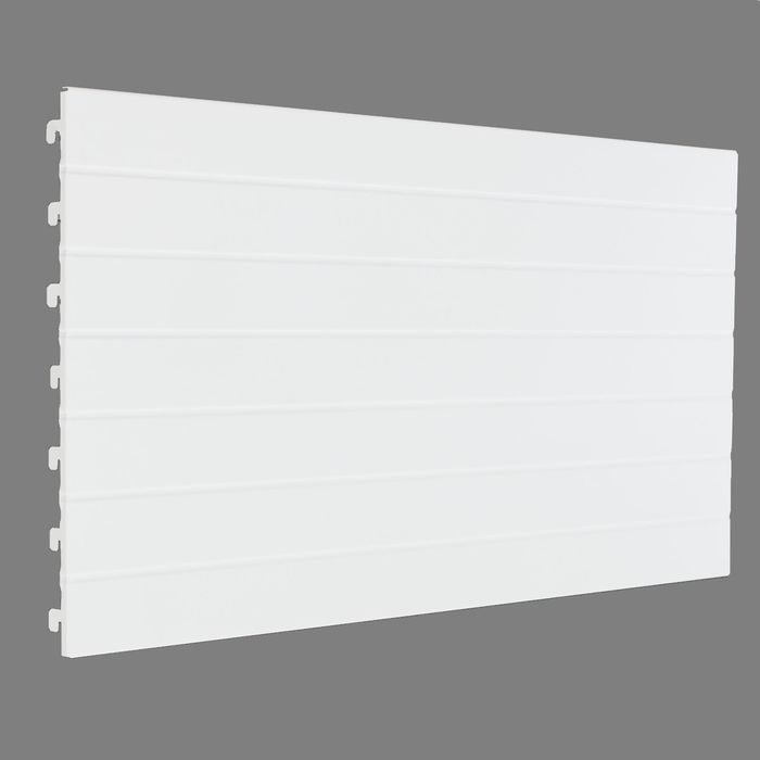 Стенка для стеллажа, евро, серия 25, 35*66,5см, цвет белый