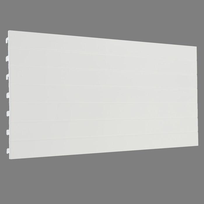 Стенка для стеллажа, евро, серия 25, 35*100см, цвет белый