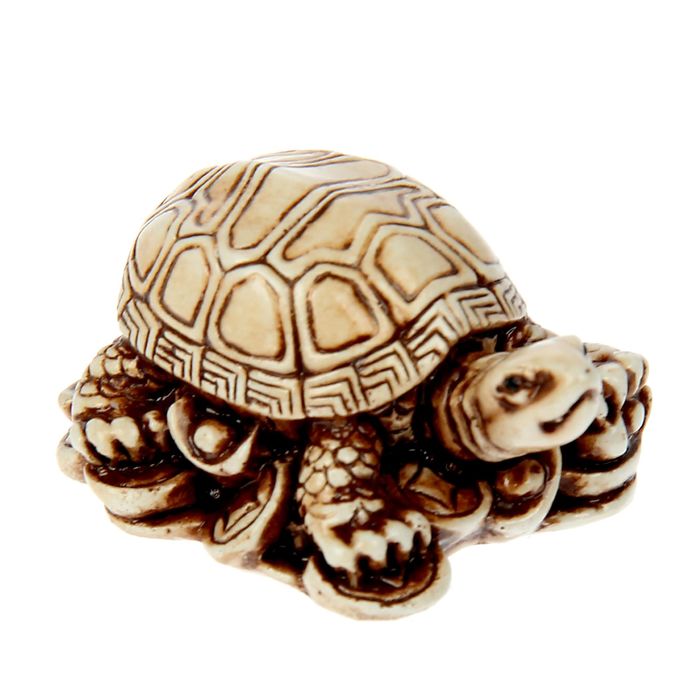 Нэцке окимоно "Черепаха на золоте"