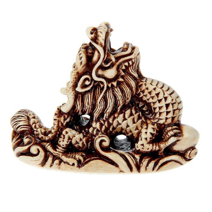 Нэцке окимоно "Дракон треугольный"