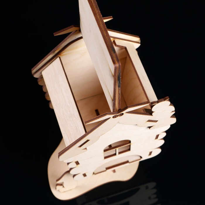 Заготовка для декупажа "Избушка" 12,5 × 11 × 18 см