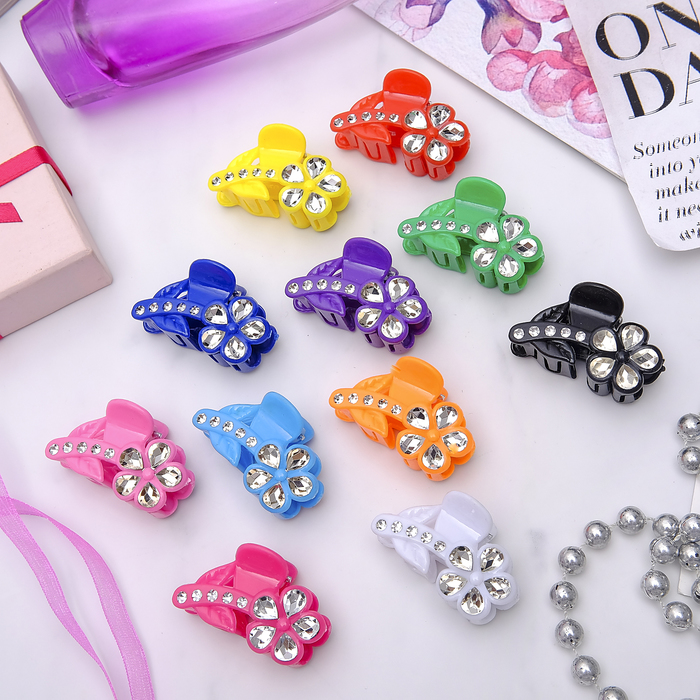 Краб для волос "Семицветик" микс