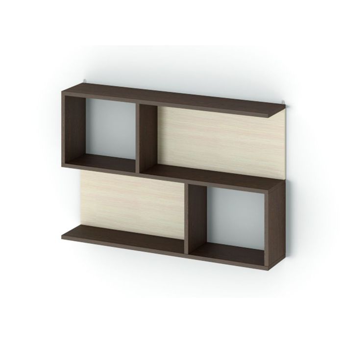 Полка Д-14 856х205х608 венге/дуб млечный