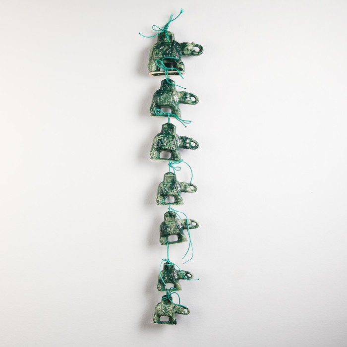 Оберег "Слоны" 7 предметов, микс