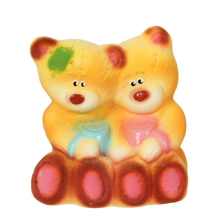 Копилка "Мишка пара с чашкой" флок