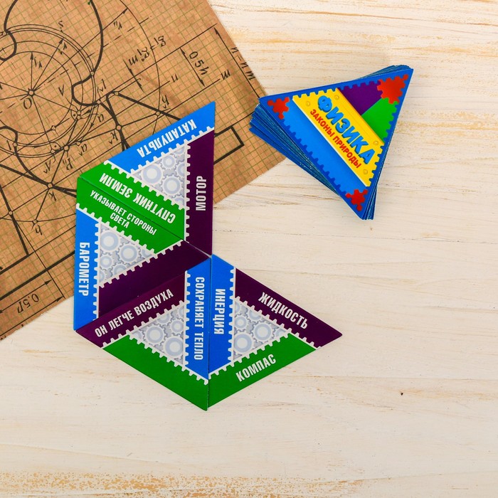 Настольная игра школьнику "Физика. Законы природы"