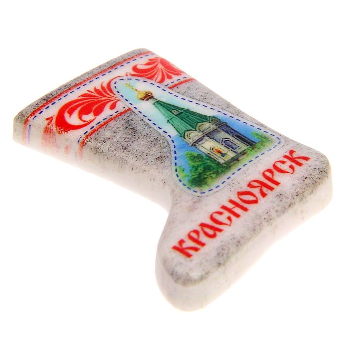Магнит в форме валенка «Красноярск»